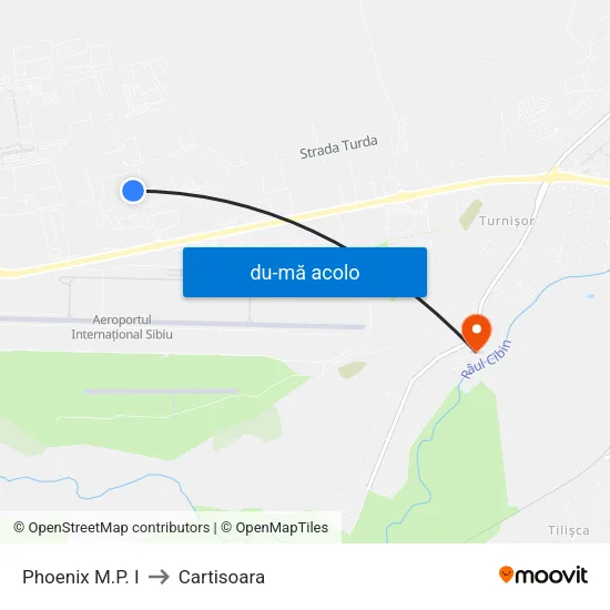 Harta de Phoenix M.P. I către Cartisoara