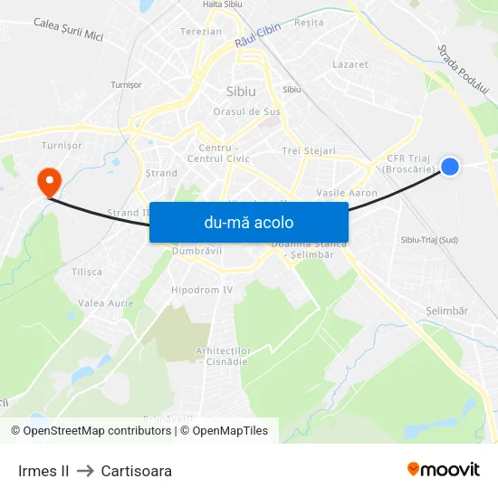 Harta de Irmes II către Cartisoara