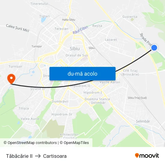 Harta de Tăbăcărie II către Cartisoara