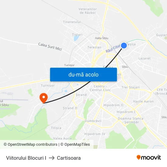 Harta de Viitorului Blocuri I către Cartisoara