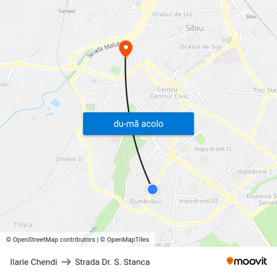 Harta de Ilarie Chendi către Strada Dr. S. Stanca