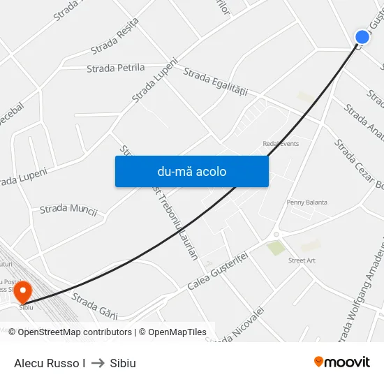 Harta de Alecu Russo I către Sibiu