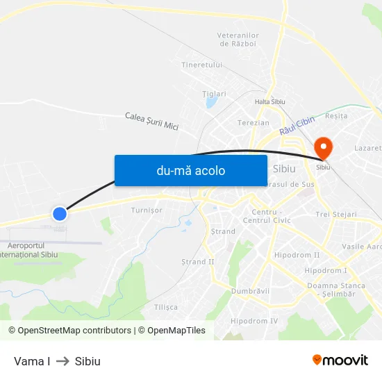 Harta de Vama I către Sibiu