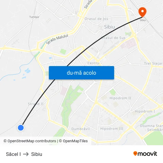 Harta de Săcel I către Sibiu