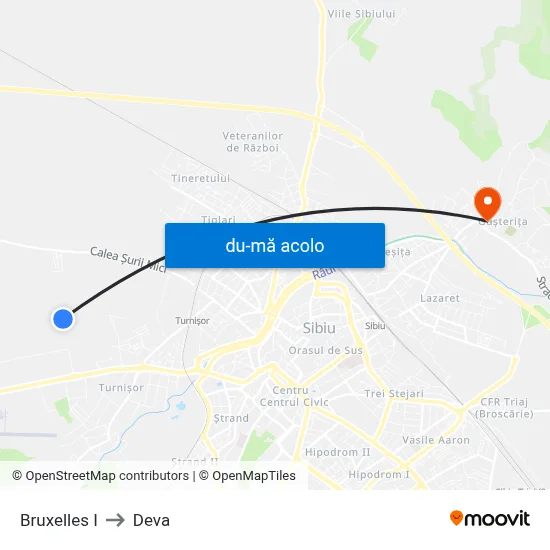 Harta de Bruxelles I către Deva