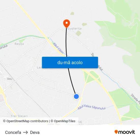 Harta de Concefa către Deva