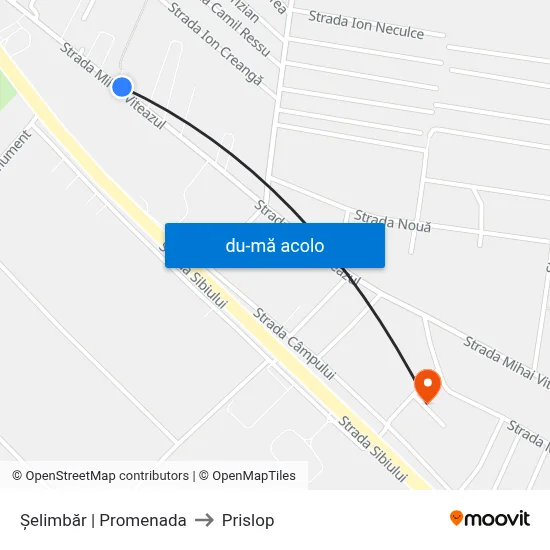 Harta de Șelimbăr | Promenada către Prislop