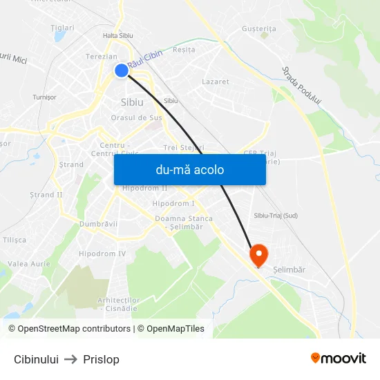 Harta de Cibinului către Prislop