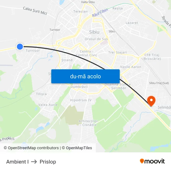 Harta de Ambient I către Prislop