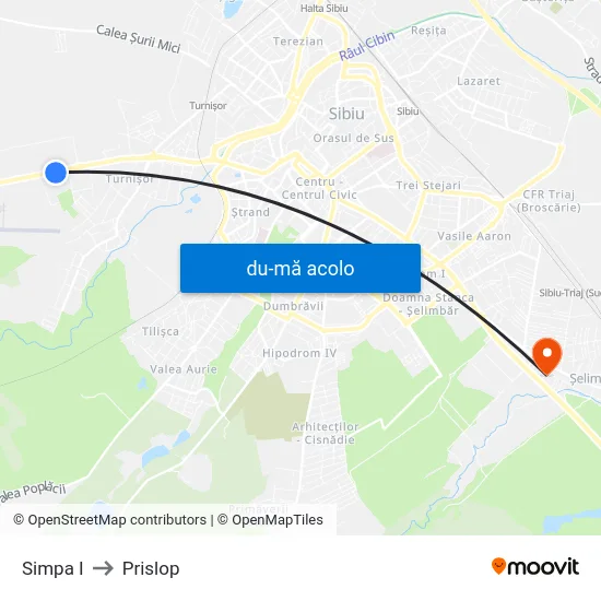 Harta de Simpa I către Prislop