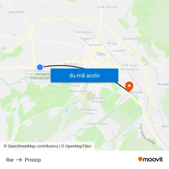 Harta de Rar către Prislop