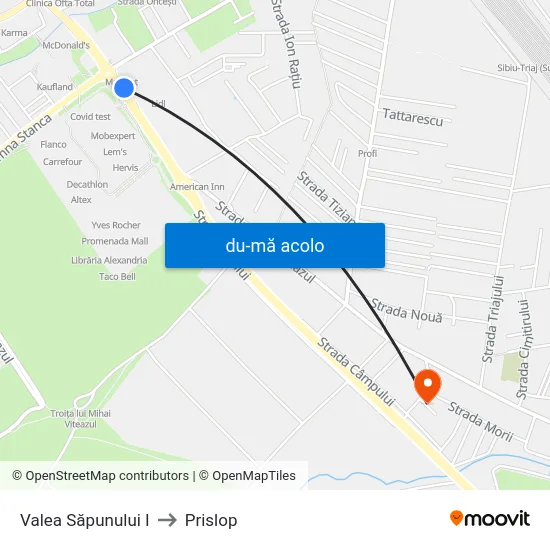 Harta de Valea Săpunului I către Prislop