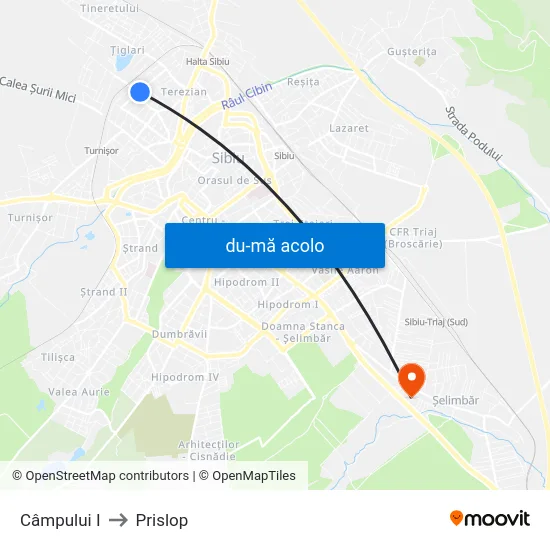 Harta de Câmpului I către Prislop