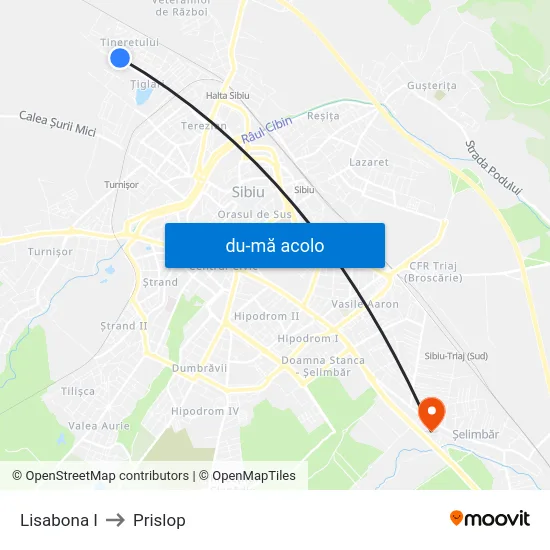 Harta de Lisabona I către Prislop