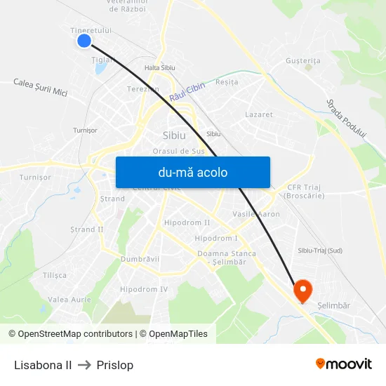 Harta de Lisabona II către Prislop