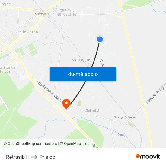 Harta de Retrasib II către Prislop