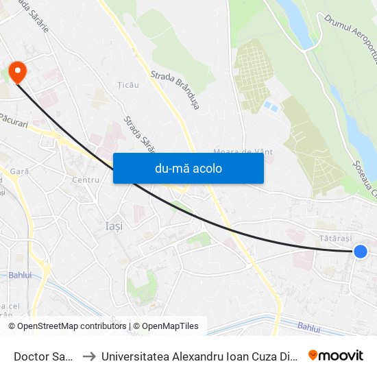 Harta de Doctor Savini către Universitatea Alexandru Ioan Cuza Din Iași