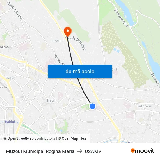 Harta de Muzeul Municipal Regina Maria către USAMV
