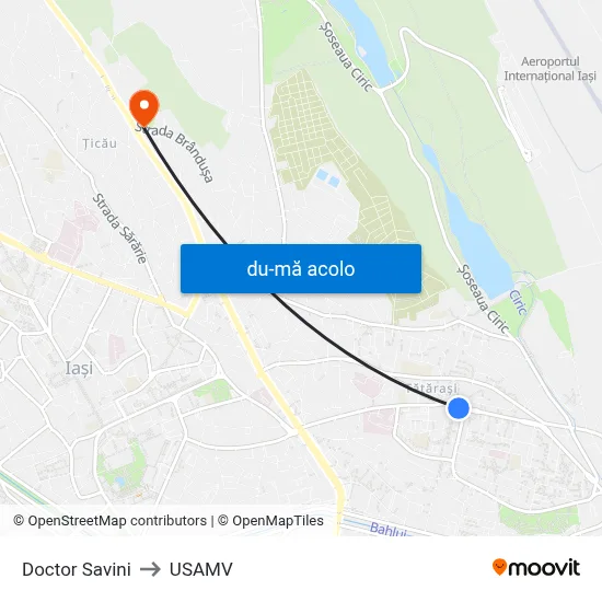 Harta de Doctor Savini către USAMV