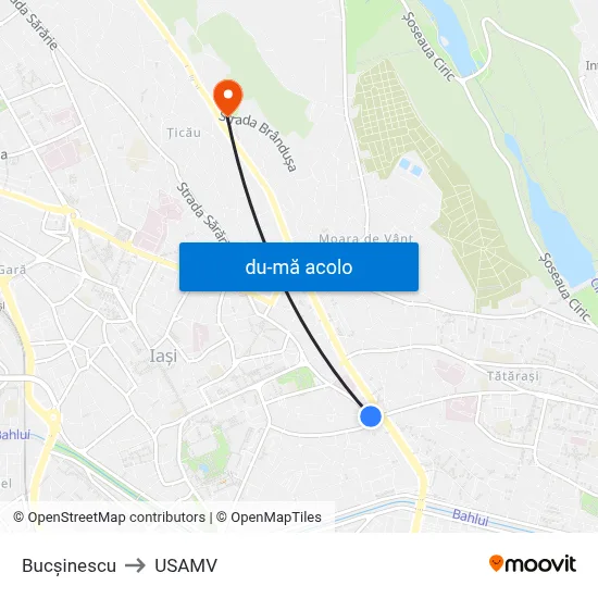 Harta de Bucșinescu către USAMV