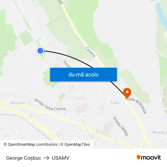 Harta de George Coșbuc către USAMV