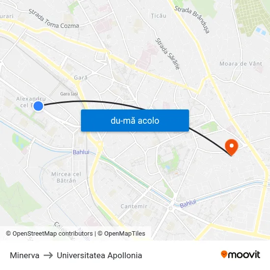 Harta de Minerva către Universitatea Apollonia