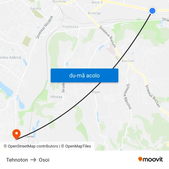 Harta de Tehnoton către Osoi