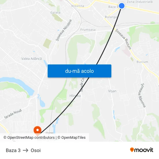 Harta de Baza 3 către Osoi