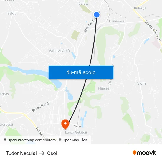 Harta de Tudor Neculai către Osoi