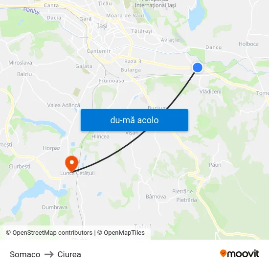 Harta de Somaco către Ciurea