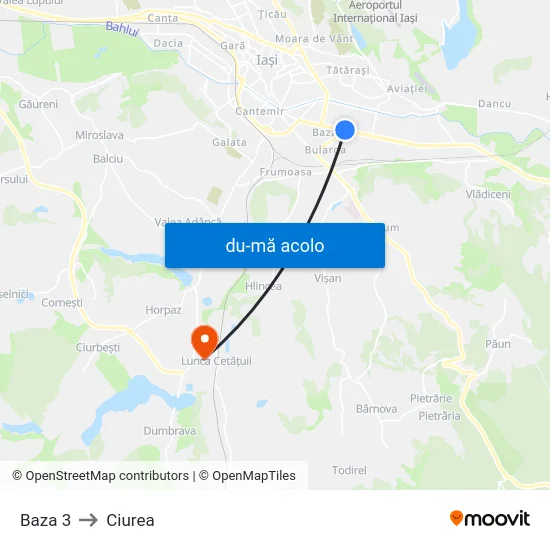 Harta de Baza 3 către Ciurea