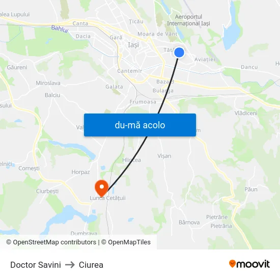 Harta de Doctor Savini către Ciurea