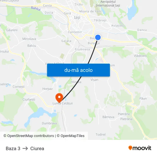 Harta de Baza 3 către Ciurea
