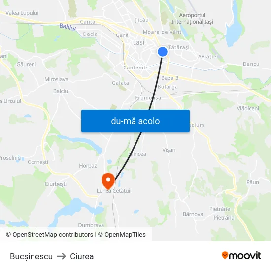 Harta de Bucșinescu către Ciurea