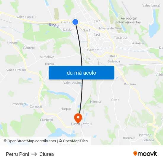 Harta de Petru Poni către Ciurea