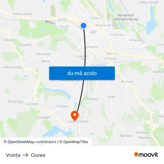 Harta de Voința către Ciurea