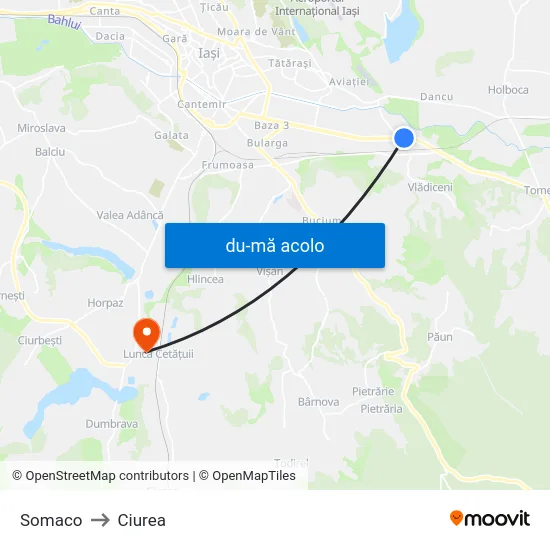 Harta de Somaco către Ciurea