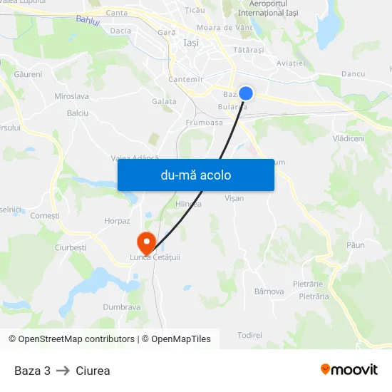 Harta de Baza 3 către Ciurea