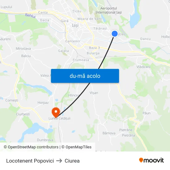Harta de Locotenent Popovici către Ciurea