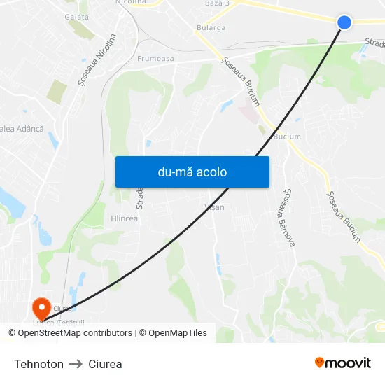 Harta de Tehnoton către Ciurea