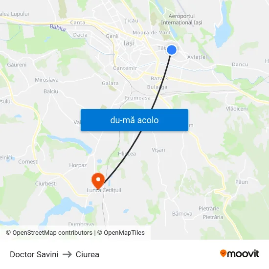 Harta de Doctor Savini către Ciurea