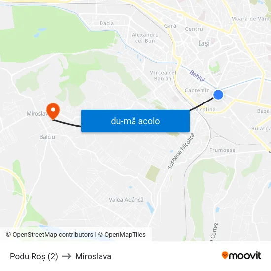 Harta de Podu Roș (2) către Miroslava