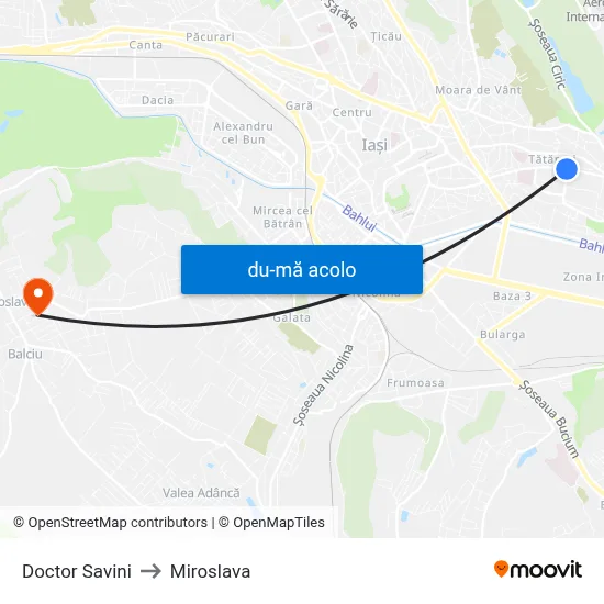 Harta de Doctor Savini către Miroslava