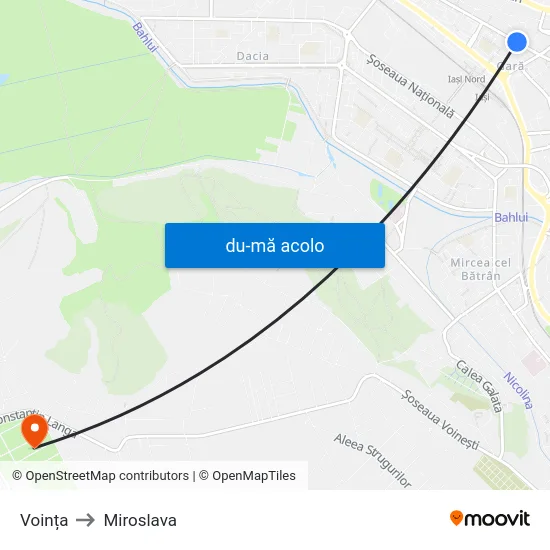 Harta de Voința către Miroslava