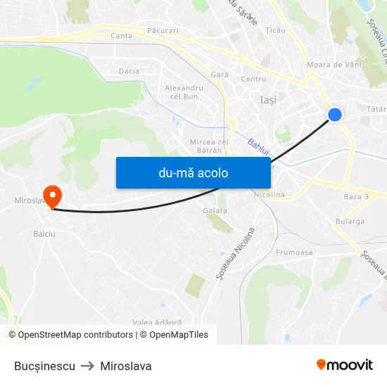 Harta de Bucșinescu către Miroslava