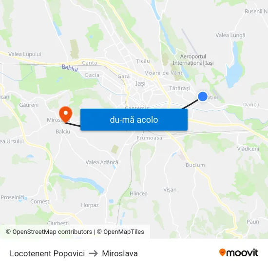 Harta de Locotenent Popovici către Miroslava