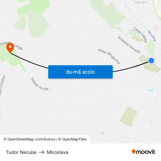 Harta de Tudor Neculai către Miroslava