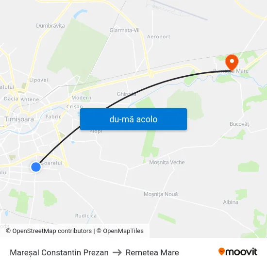 Harta de Mareșal Constantin Prezan către Remetea Mare