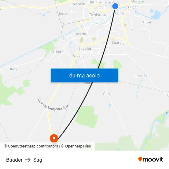 Harta de Baader către Sag