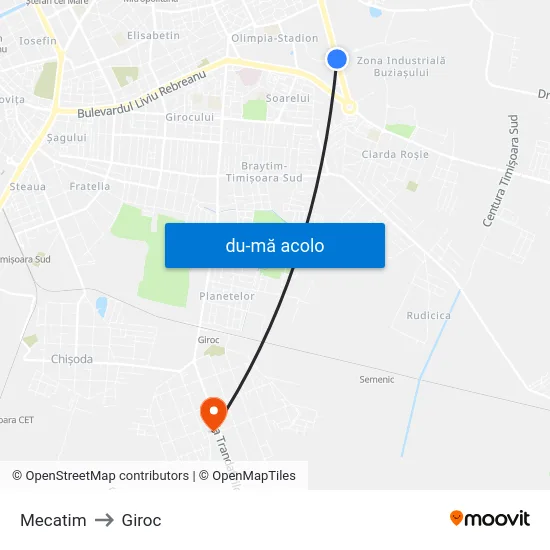 Harta de Mecatim către Giroc